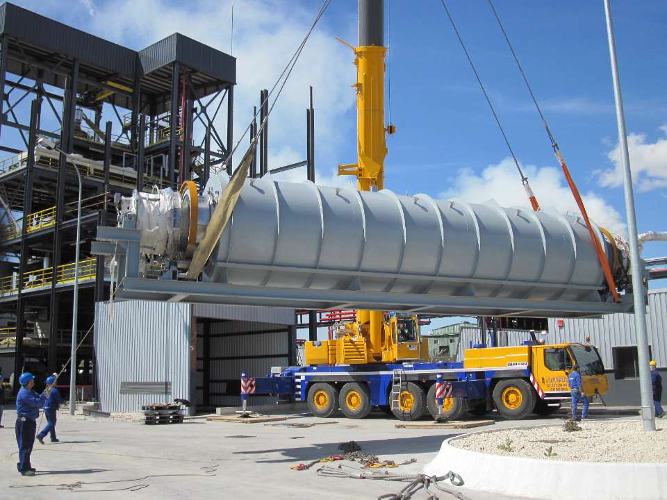 Kunststoff-Recyclinganlage in Spanien